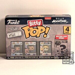 Funko Bitty Pop! Avatar: The Last Airbender Mini Toys 4-Pack Katara Sokka Suki